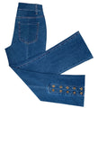 Time Passages Crop Pant - Taxi