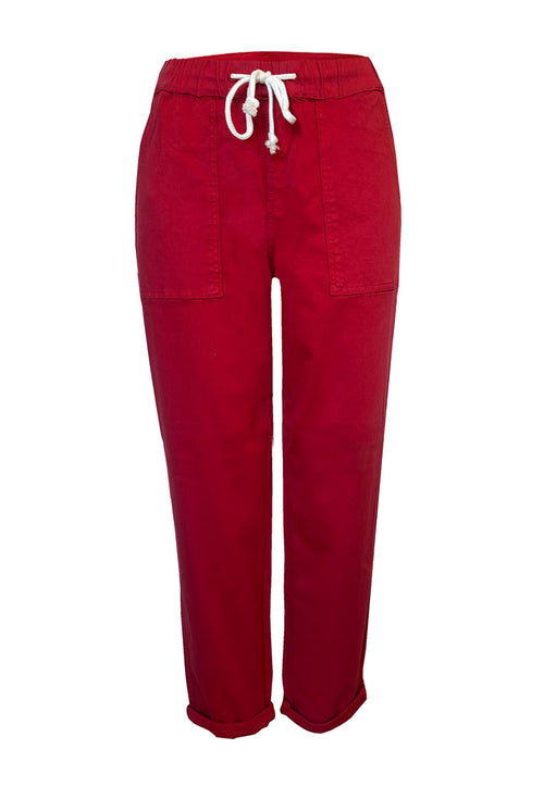 Drawstring Waist Jean - Yean