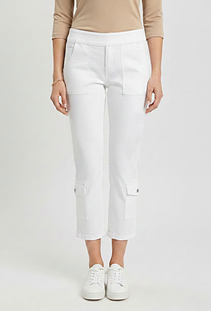 Cargo Capri Pant - True