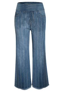 Bling Wide Leg Capri - Nostalgic