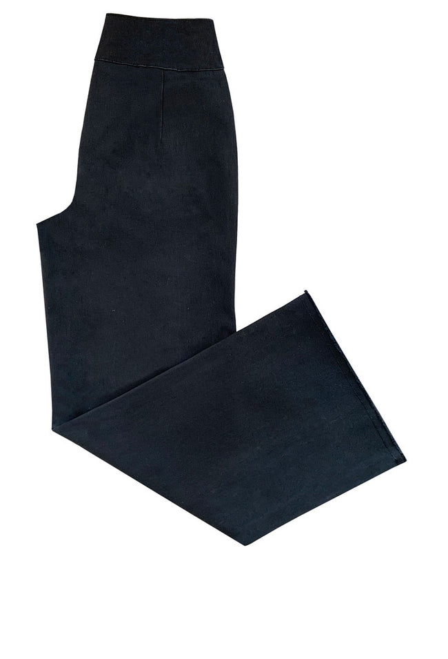 Wide Leg Ankle Pant - Riverside