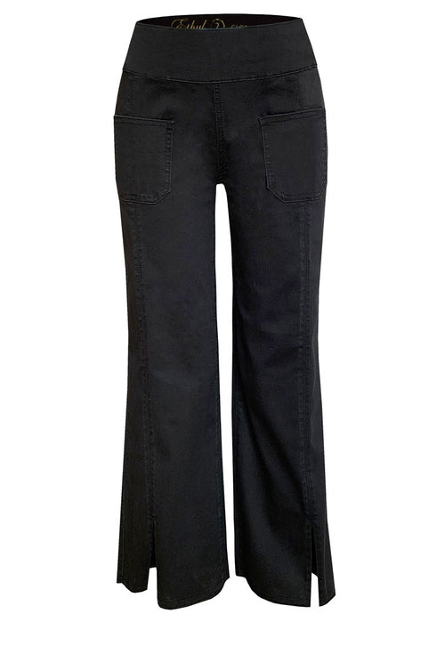 Wide Leg Ankle Pant - Riverside