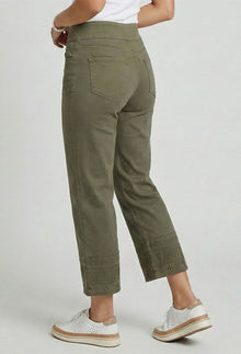 Cropped Crocchet Edge Pant - Conduct
