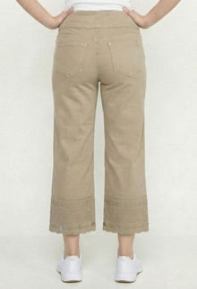 Cropped Crocchet Edge Pant - Gear