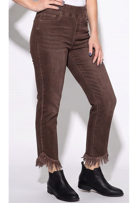 Chic Style Pull On Pant - Space
