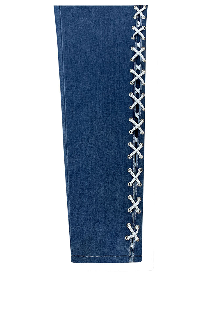 The Diamond Lace Jean - Amaze