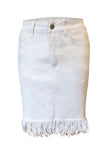 Fringe Bottom Skirt - Ribut