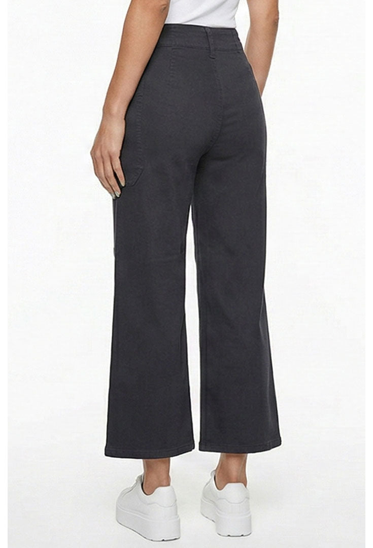 Signature Wide Crop Pant - Flight