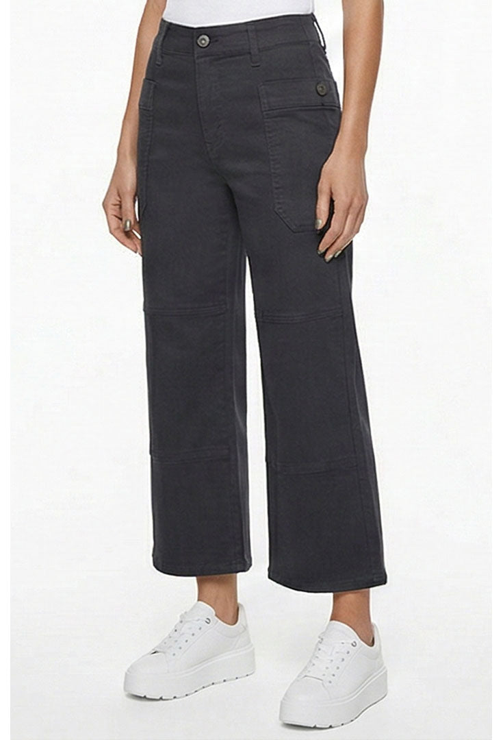 Signature Wide Crop Pant - Flight