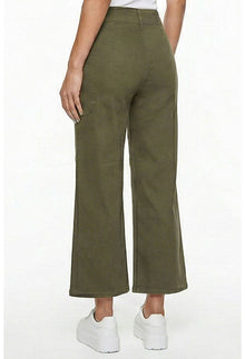 Signature Wide Crop Pant - Serious