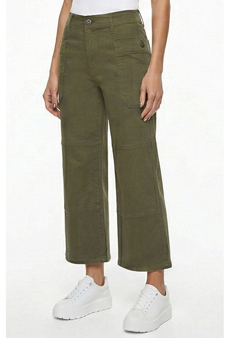 Signature Wide Crop Pant - Serious