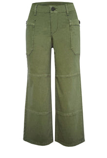 Signature Wide Crop Pant - Serious