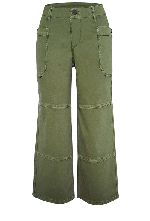 Signature Wide Crop Pant - Serious