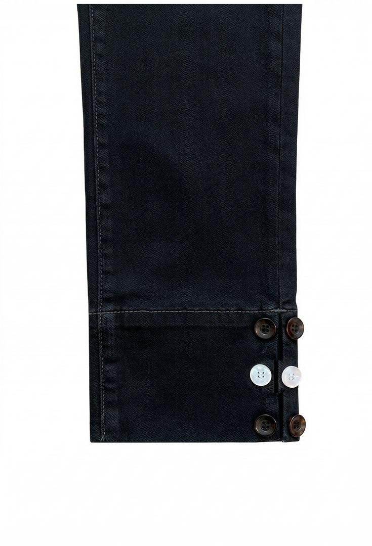 Button Cuff Capri - Grandiose