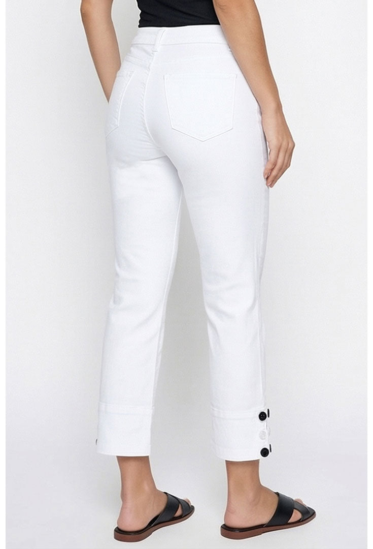 Button Cuff Capri - Agile