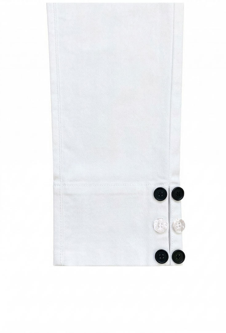Button Cuff Capri - Agile