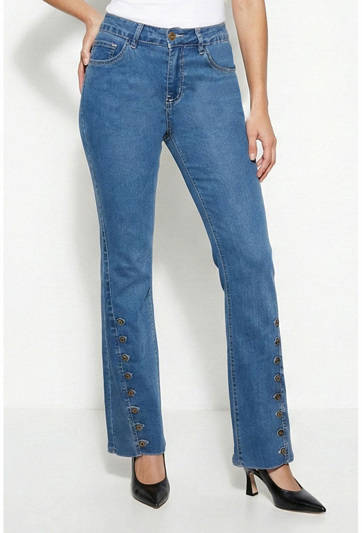 The Long Lean Flair Jean - Fiesta