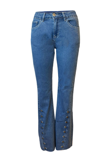 The Long Lean Flair Jean - Rouse