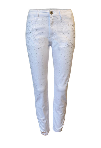 The Waterfall Bling Denim Jean - Fuego