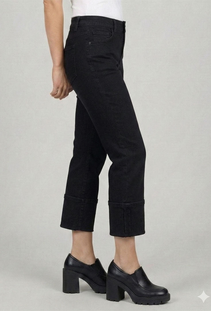 Cuffed Crop Pant - Meld