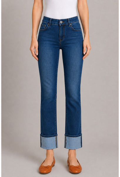 Cuffed Crop Pant - Sensible