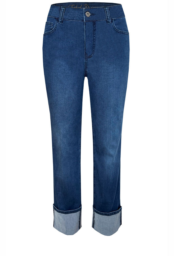 Cuffed Crop Pant - Sensible