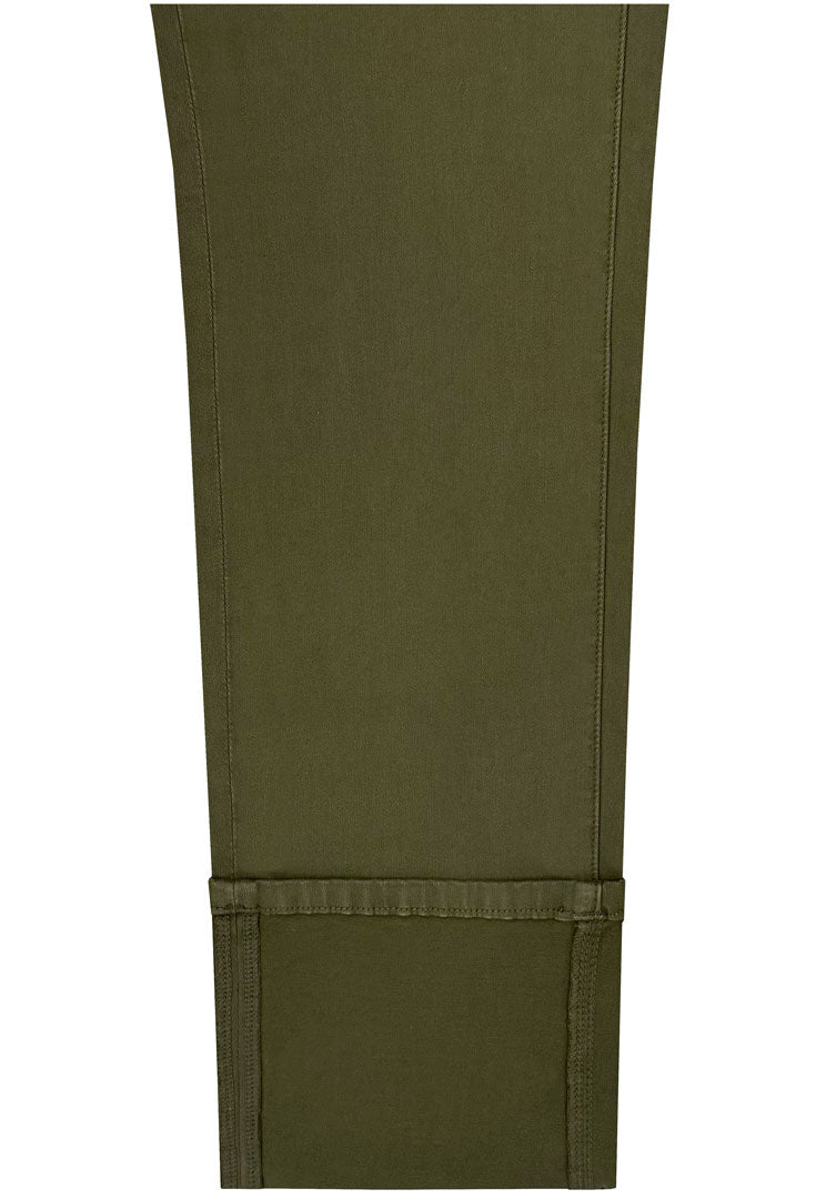 Cuffed Crop Pant - Texture